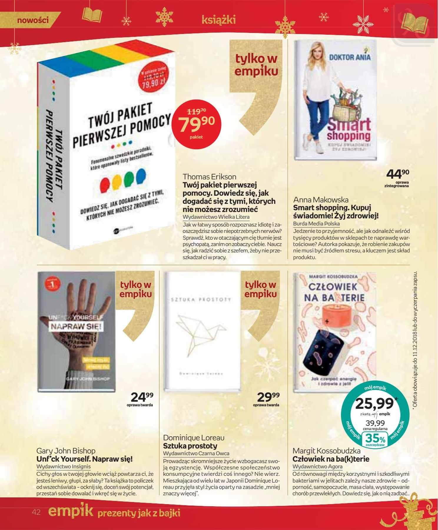 Gazetka promocyjna empik str. 42