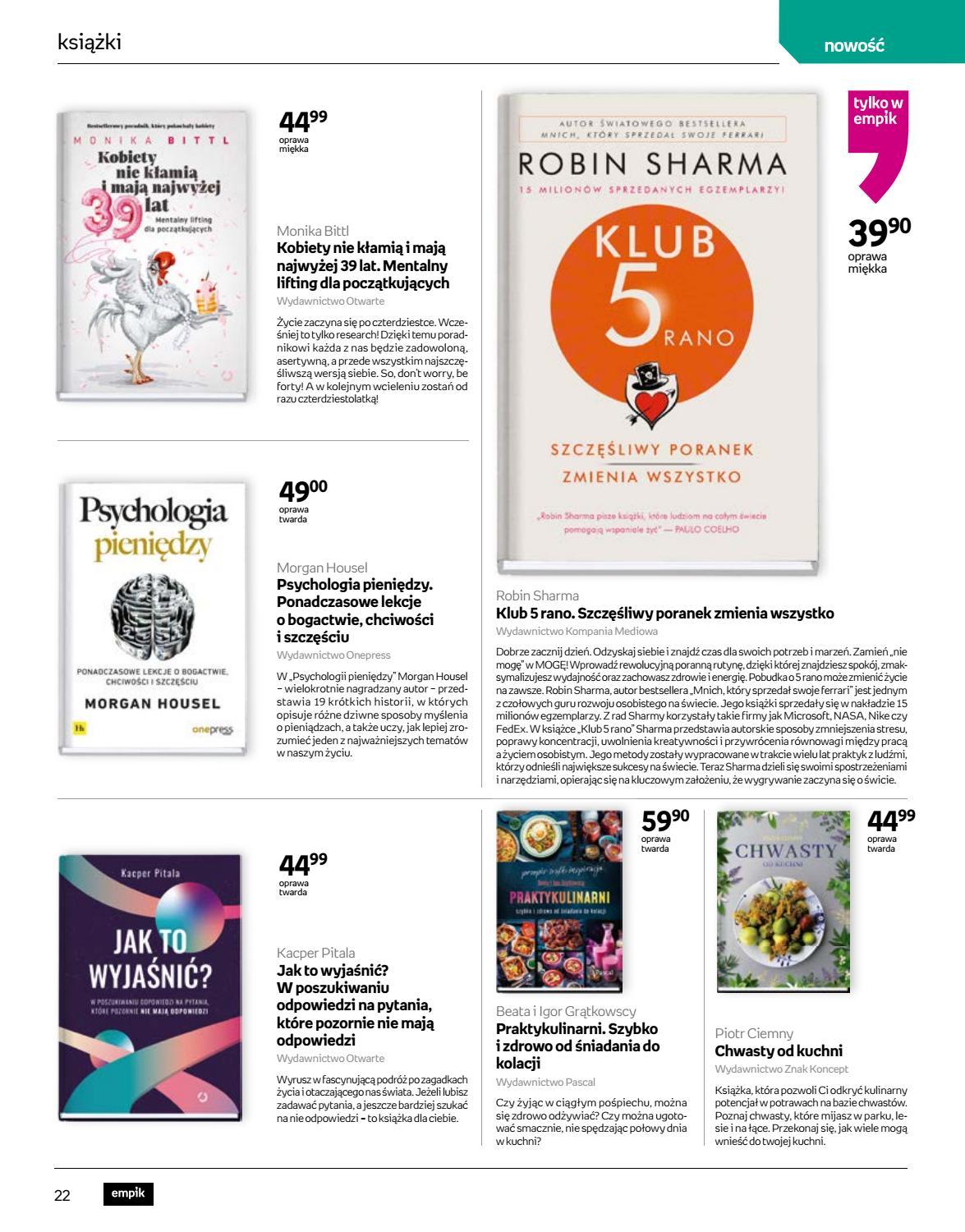Gazetka promocyjna empik str. 22