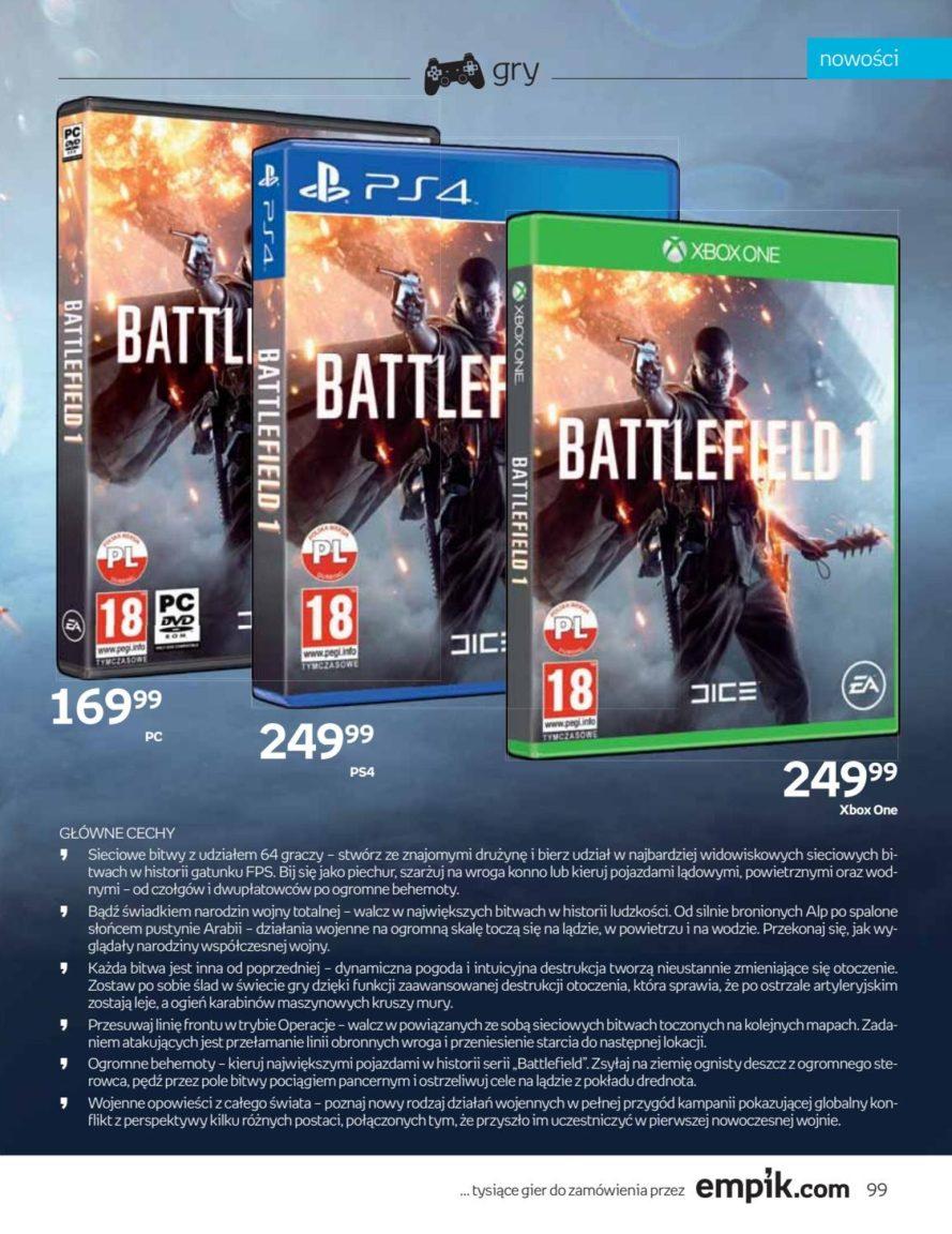 Gazetka promocyjna empik str. 99