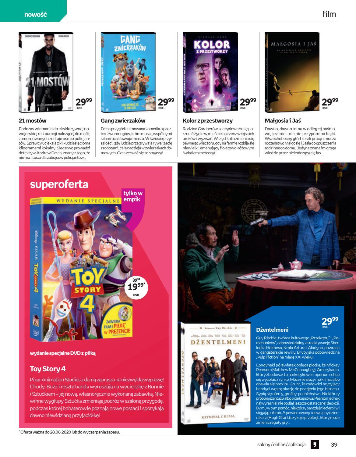 Gazetka promocyjna empik str. 39