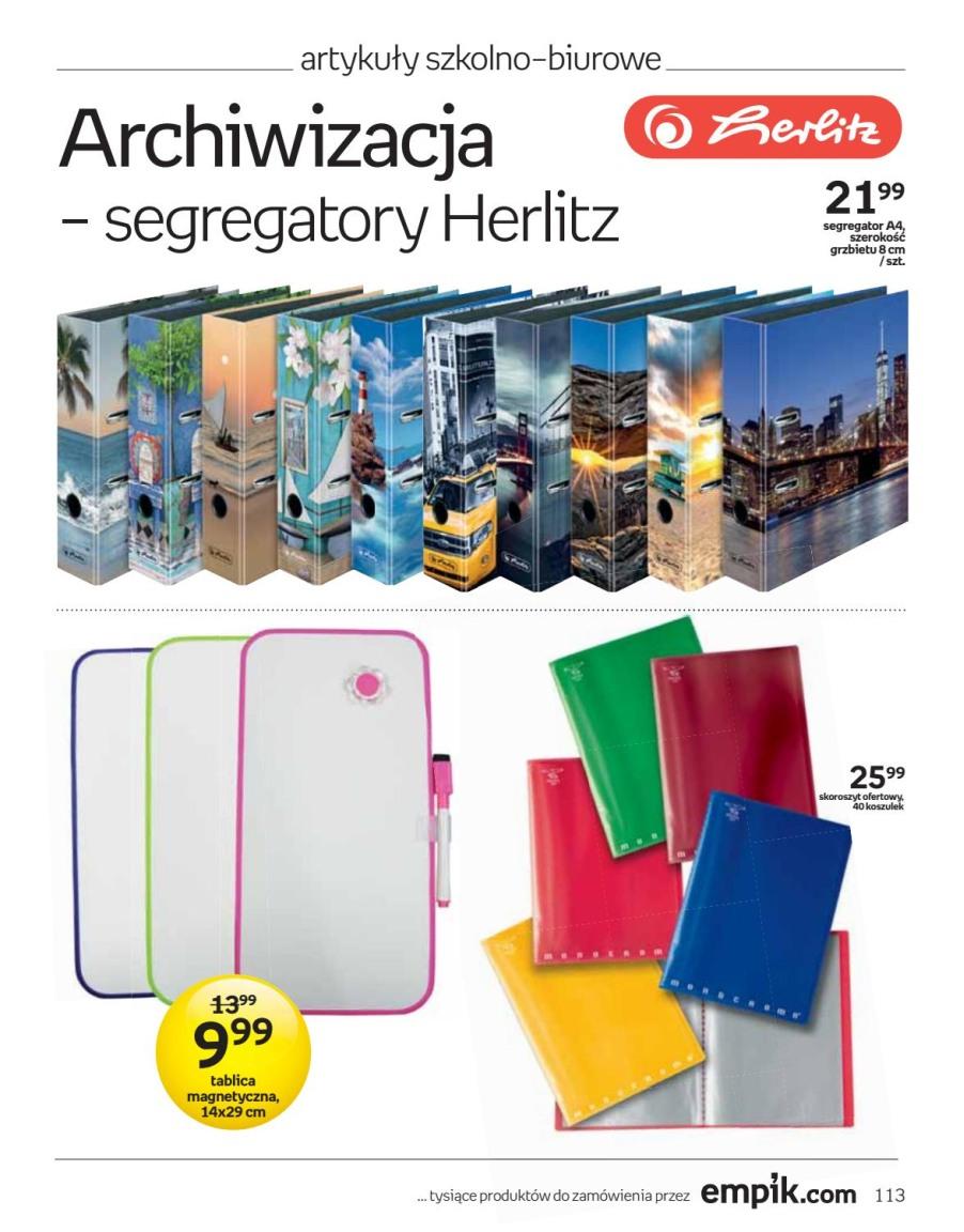 Gazetka promocyjna empik str. 113
