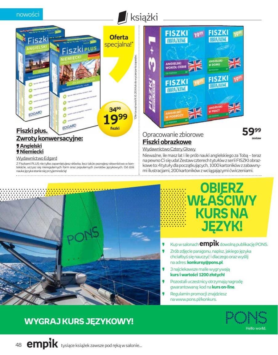 Gazetka promocyjna empik str. 48