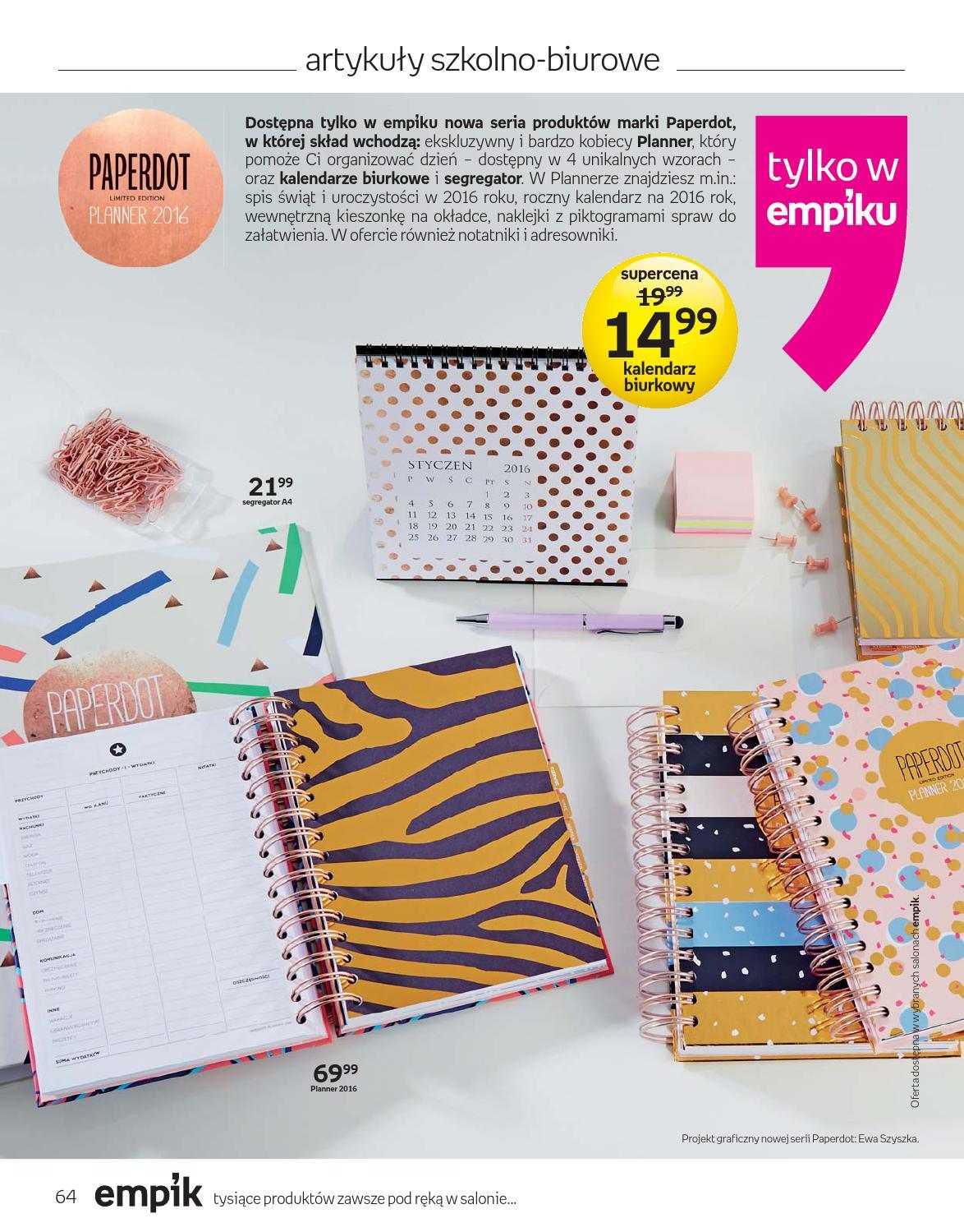Gazetka promocyjna empik str. 64