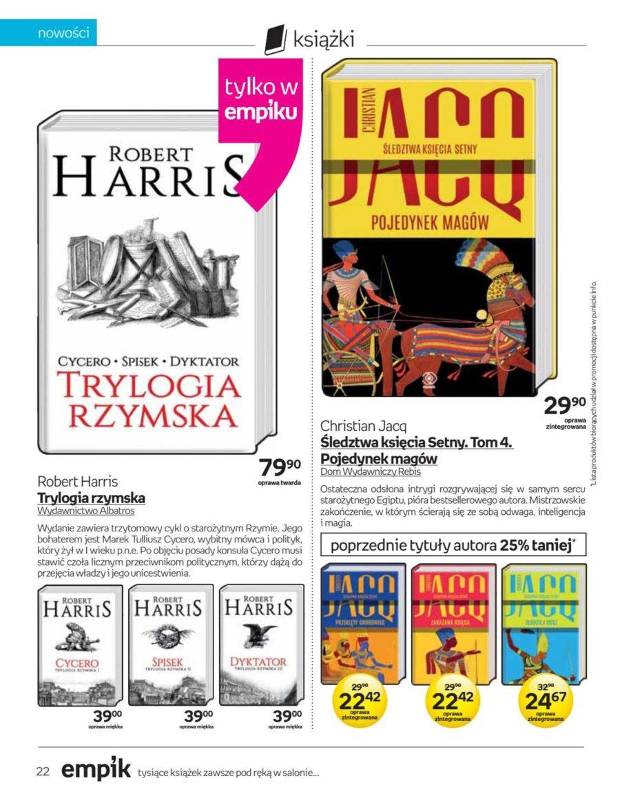 Gazetka promocyjna empik str. 22