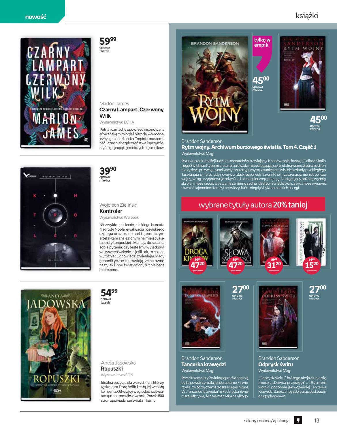 Gazetka promocyjna empik str. 13