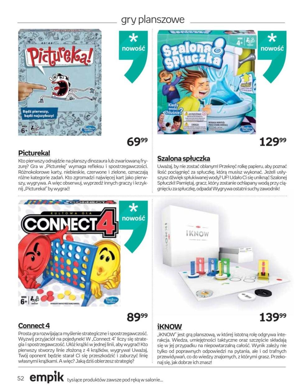 Gazetka promocyjna empik str. 52