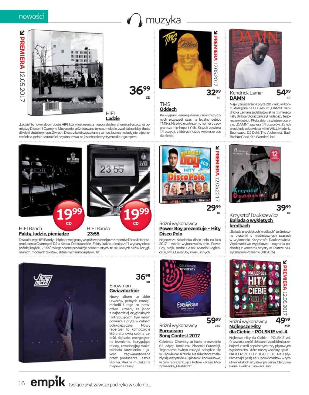 Gazetka promocyjna empik str. 16