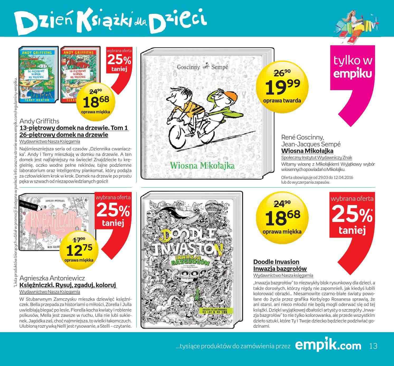 Gazetka promocyjna empik str. 13