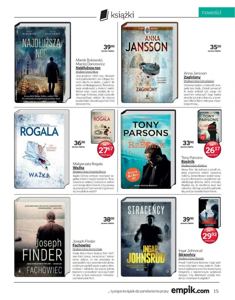 Gazetka promocyjna empik str. 15