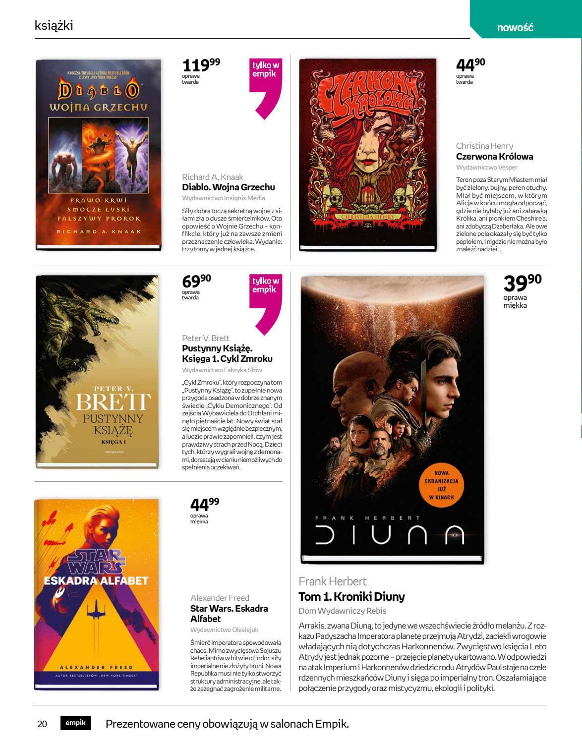 Gazetka promocyjna empik str. 20
