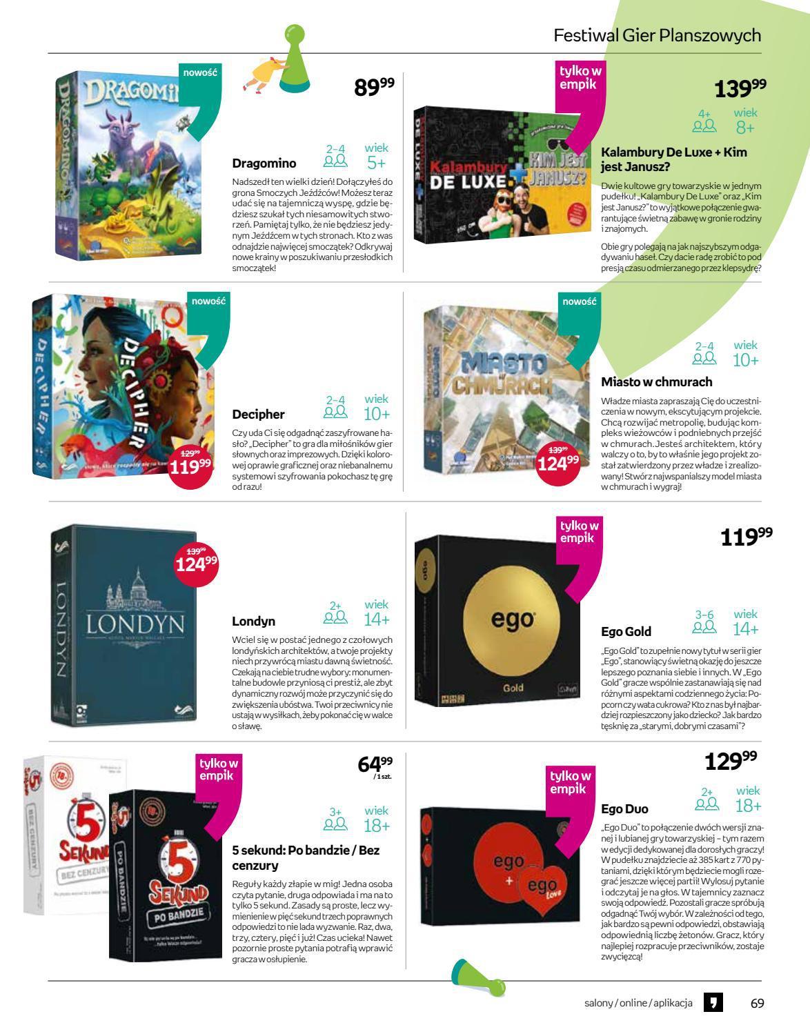 Gazetka promocyjna empik str. 69