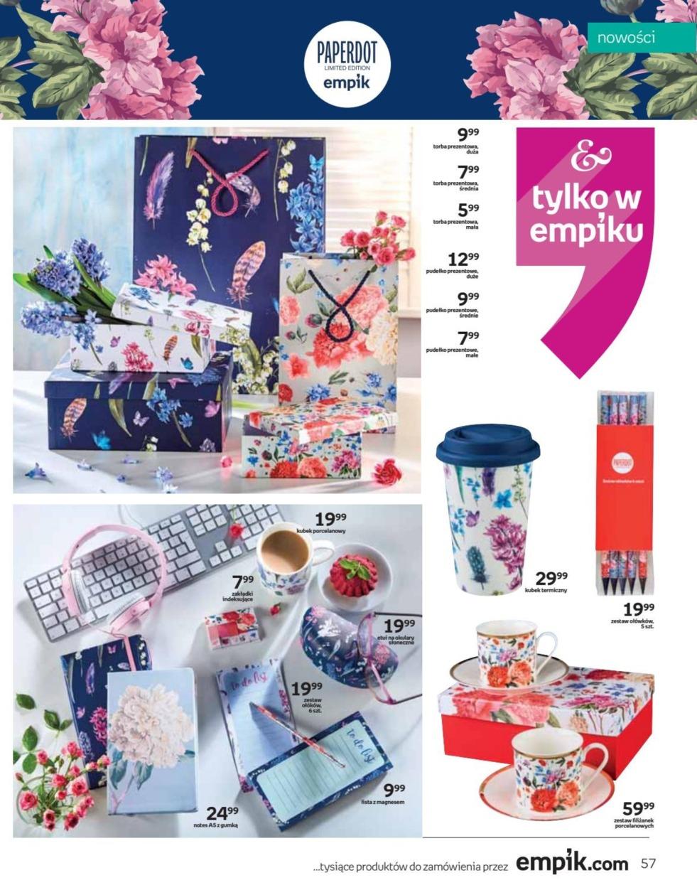 Gazetka promocyjna empik str. 57