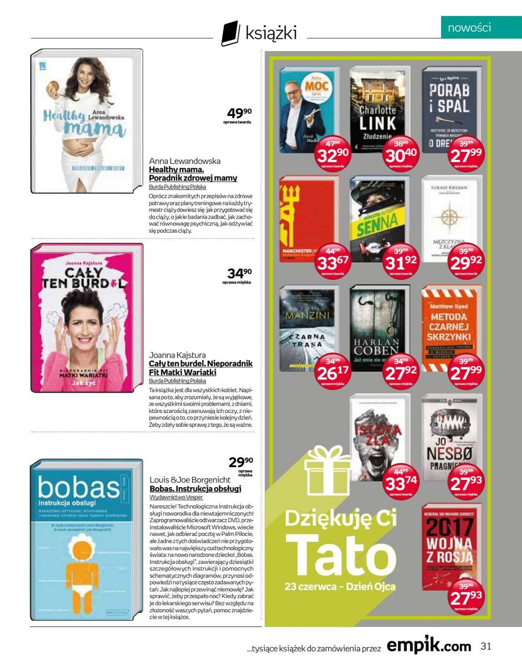 Gazetka promocyjna empik str. 31