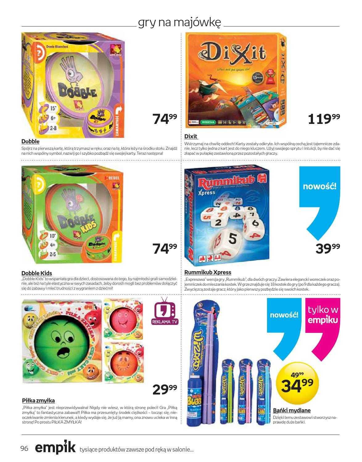 Gazetka promocyjna empik str. 96