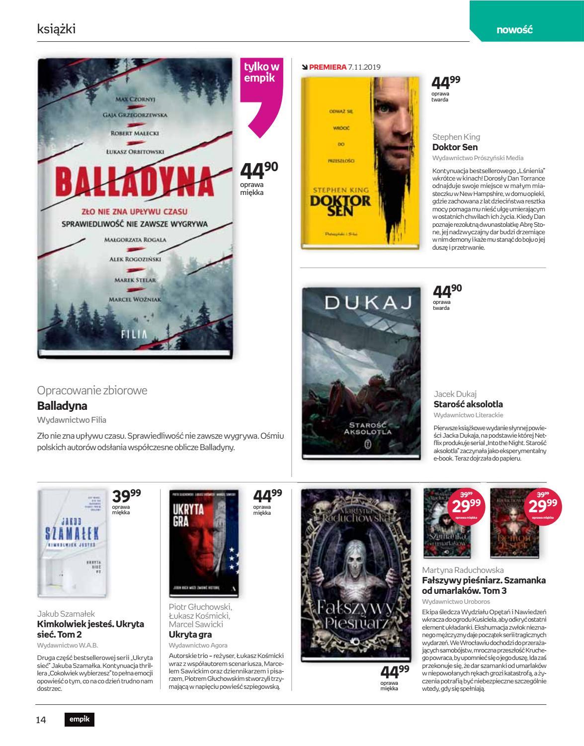 Gazetka promocyjna empik str. 14