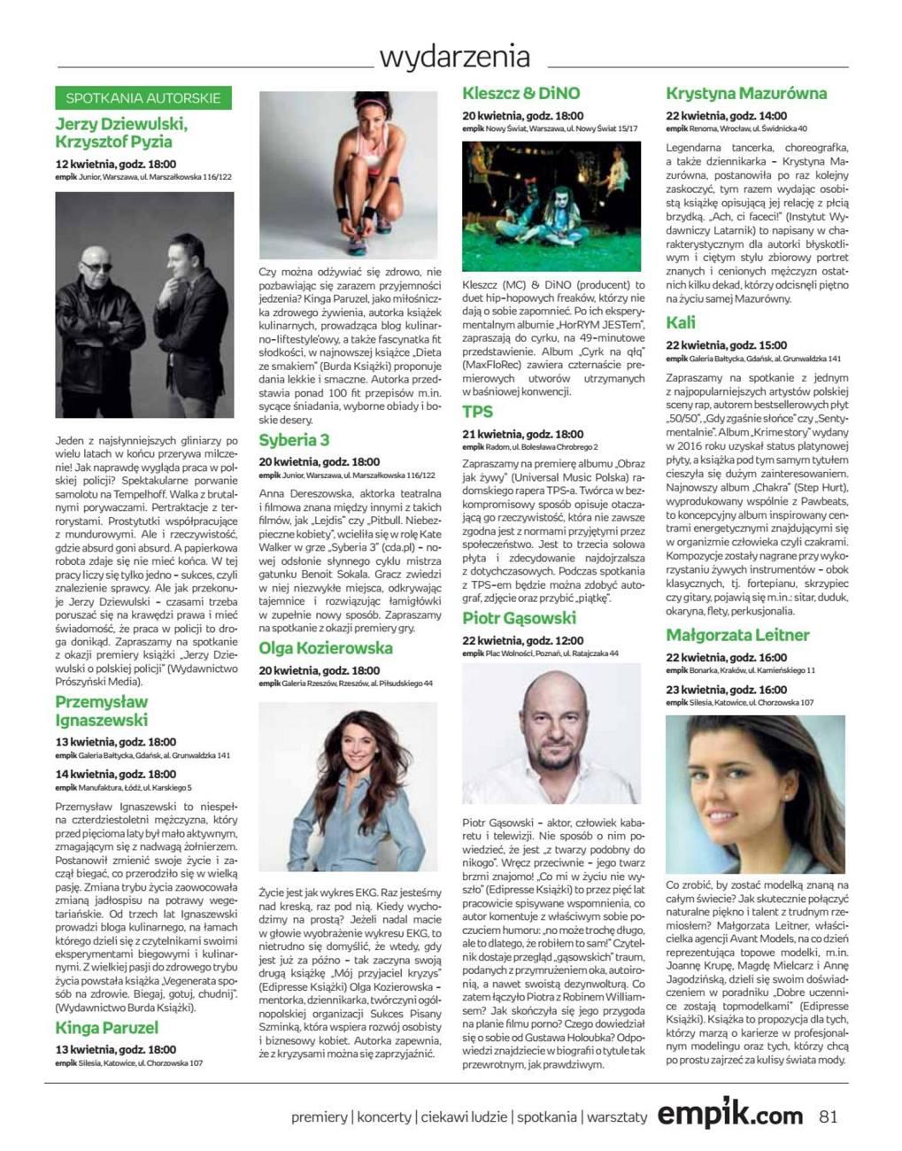 Gazetka promocyjna empik str. 81