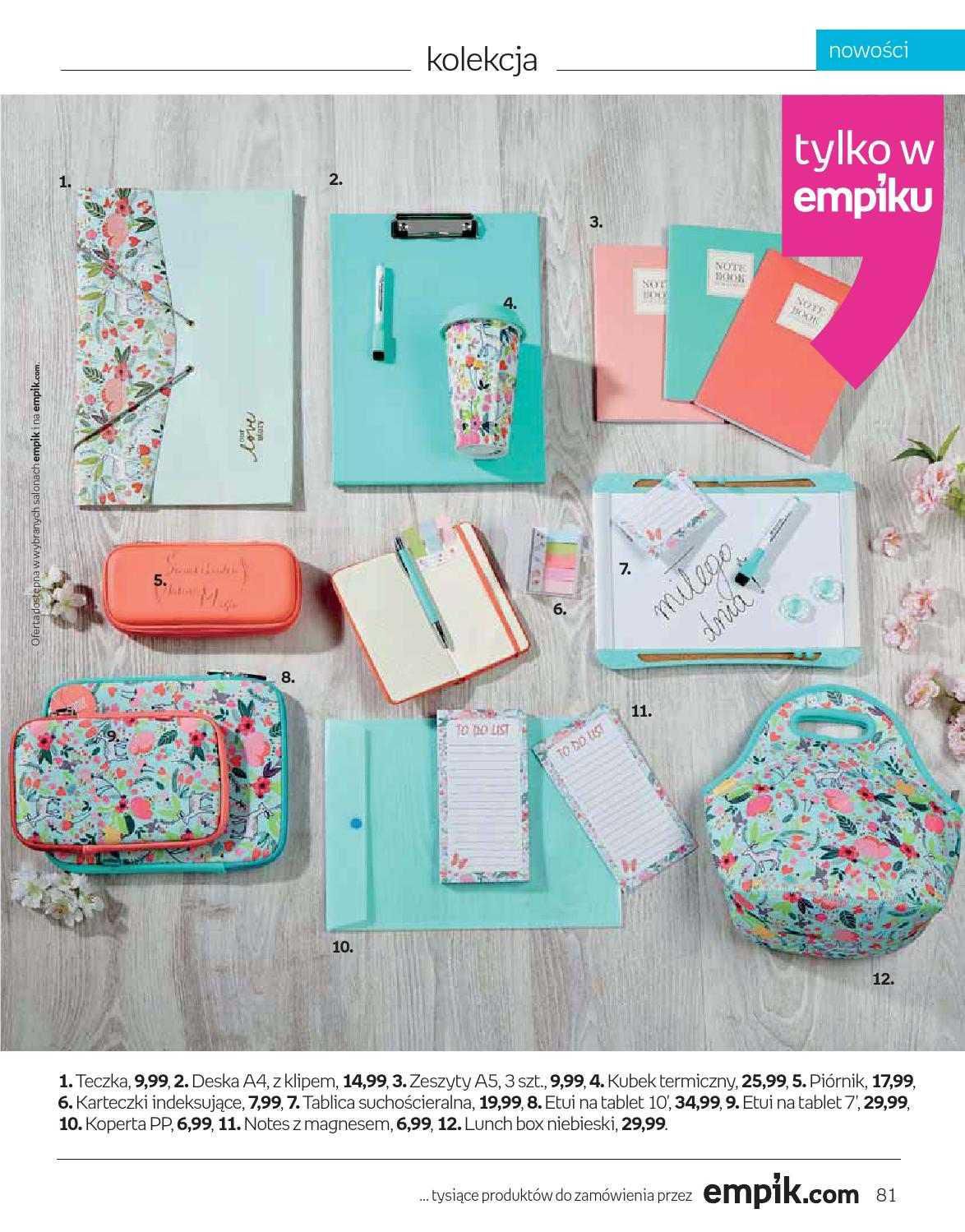 Gazetka promocyjna empik str. 81