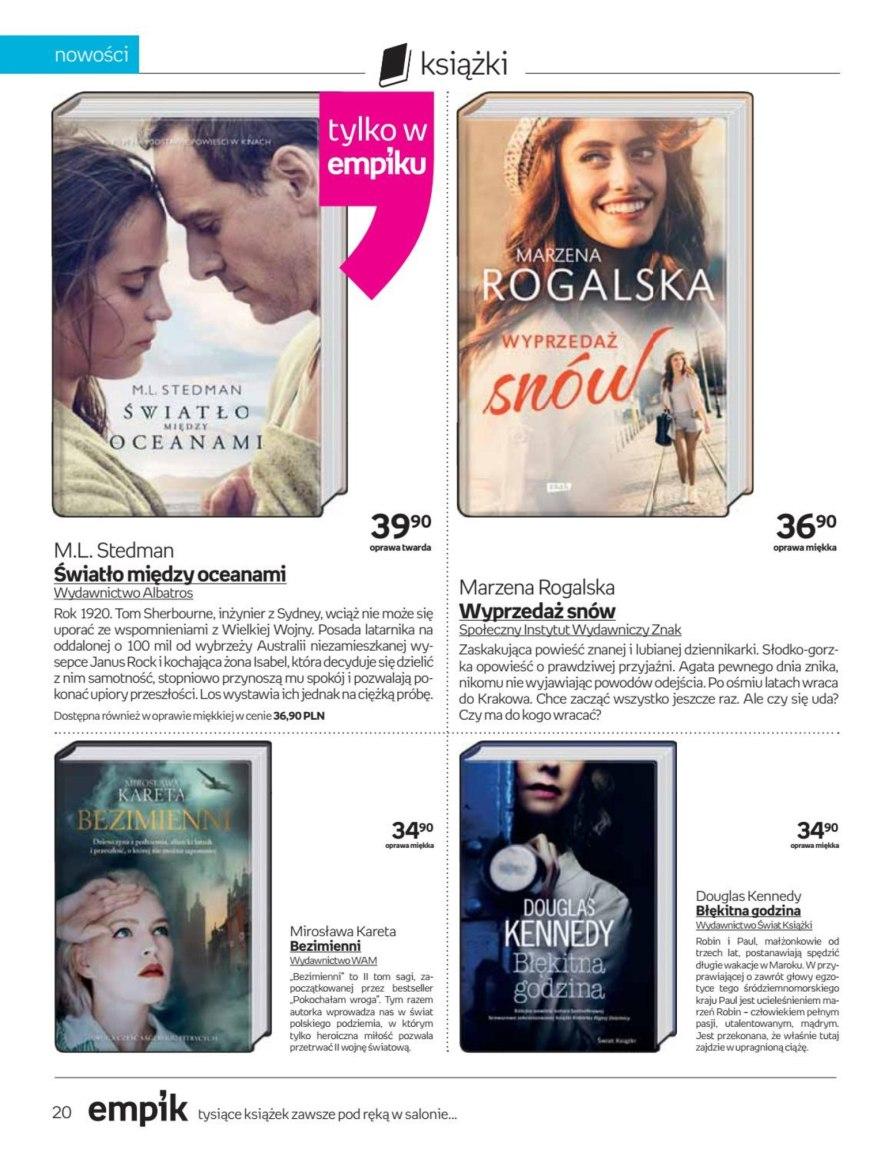 Gazetka promocyjna empik str. 20