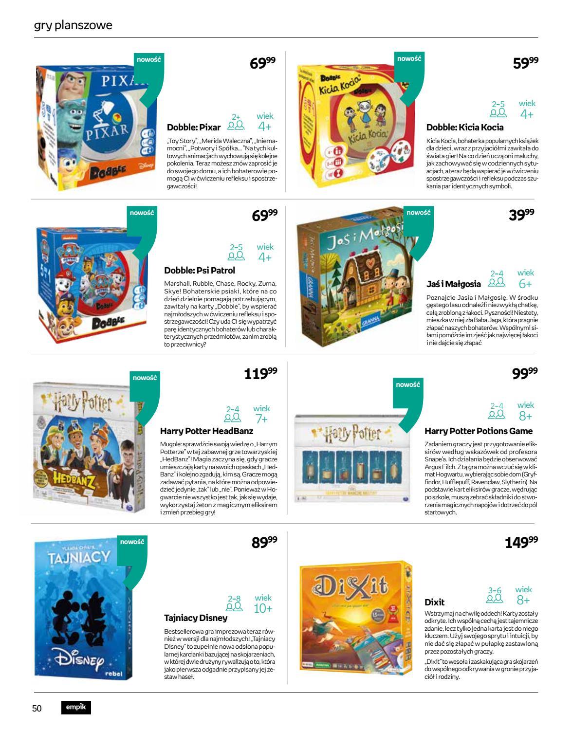 Gazetka promocyjna empik str. 50