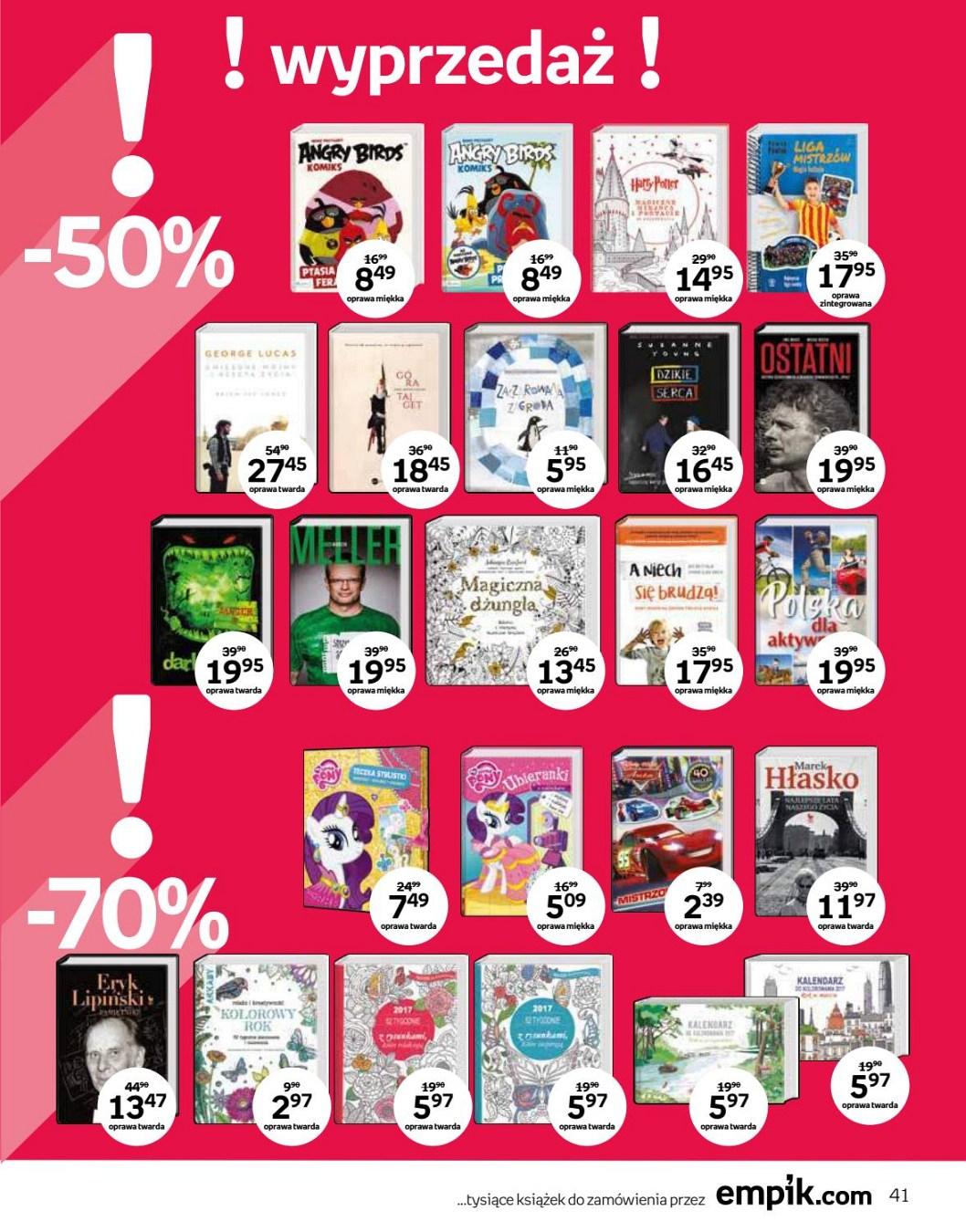 Gazetka promocyjna empik str. 41