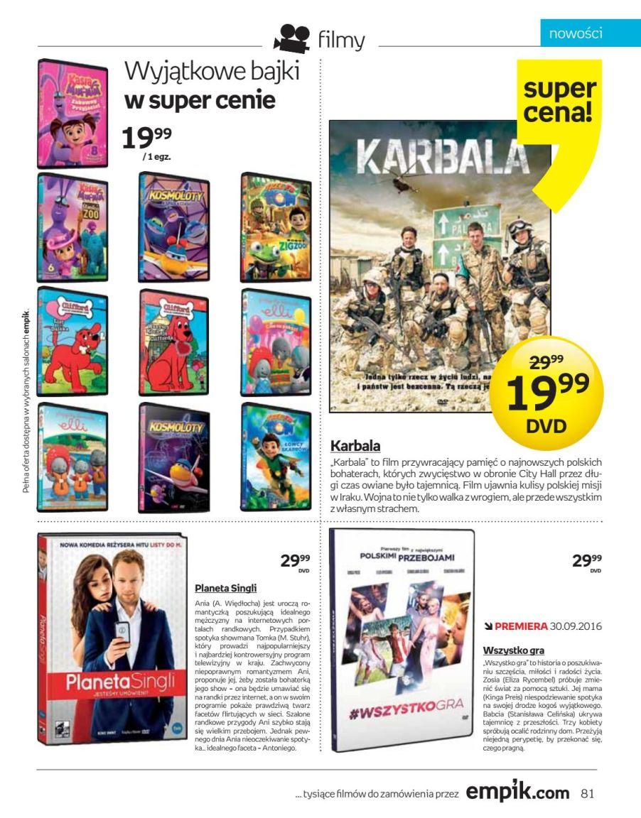 Gazetka promocyjna empik str. 81