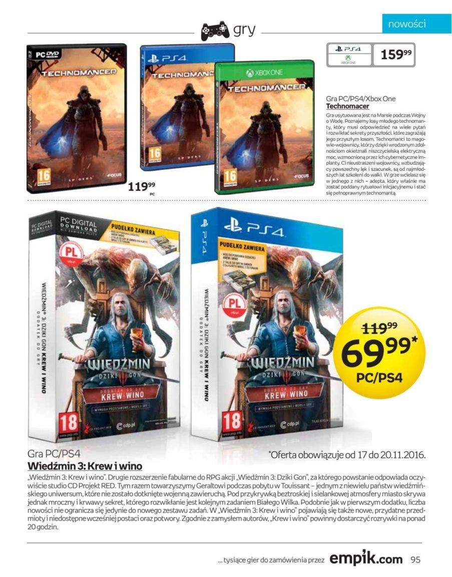 Gazetka promocyjna empik str. 95