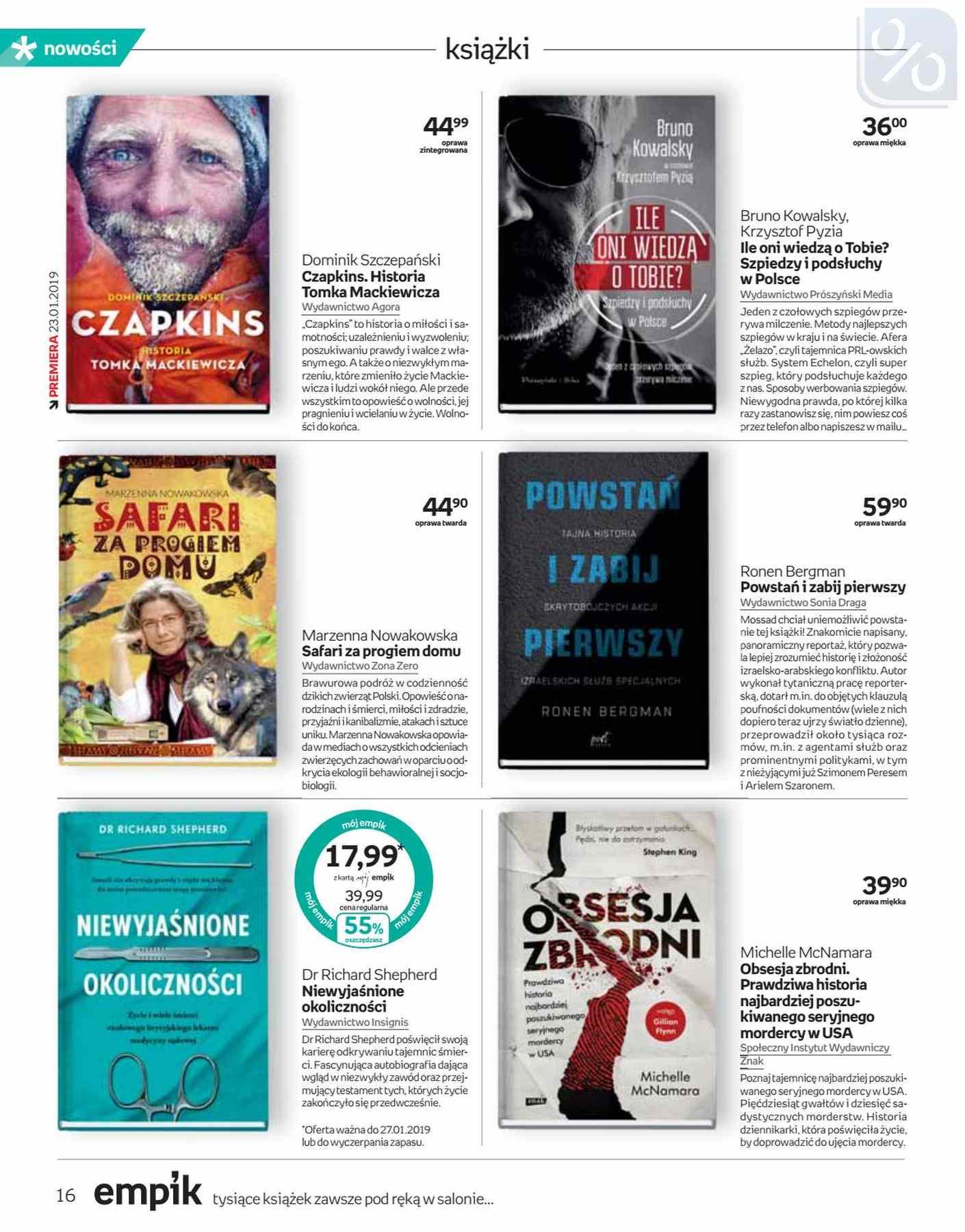 Gazetka promocyjna empik str. 16