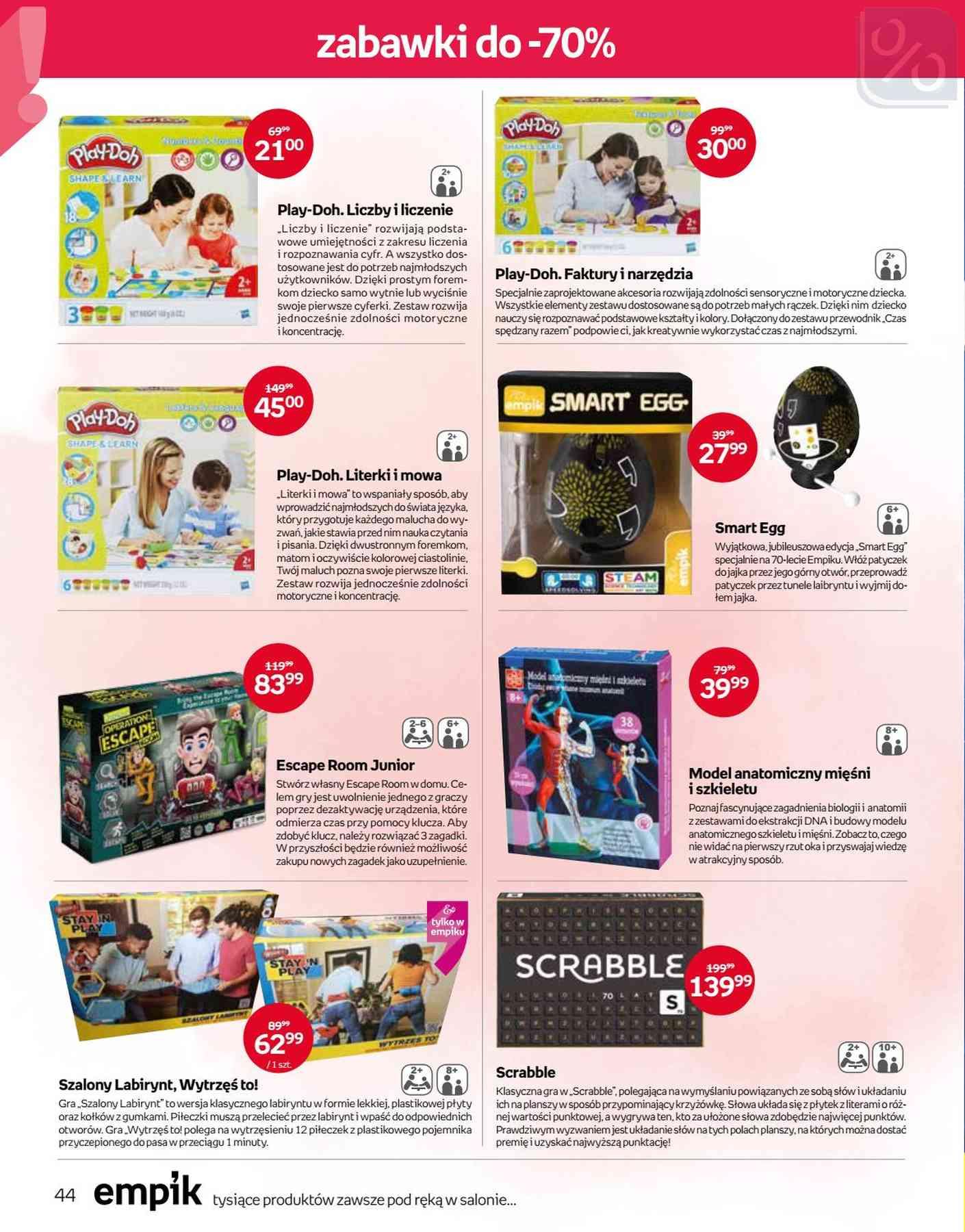 Gazetka promocyjna empik str. 44