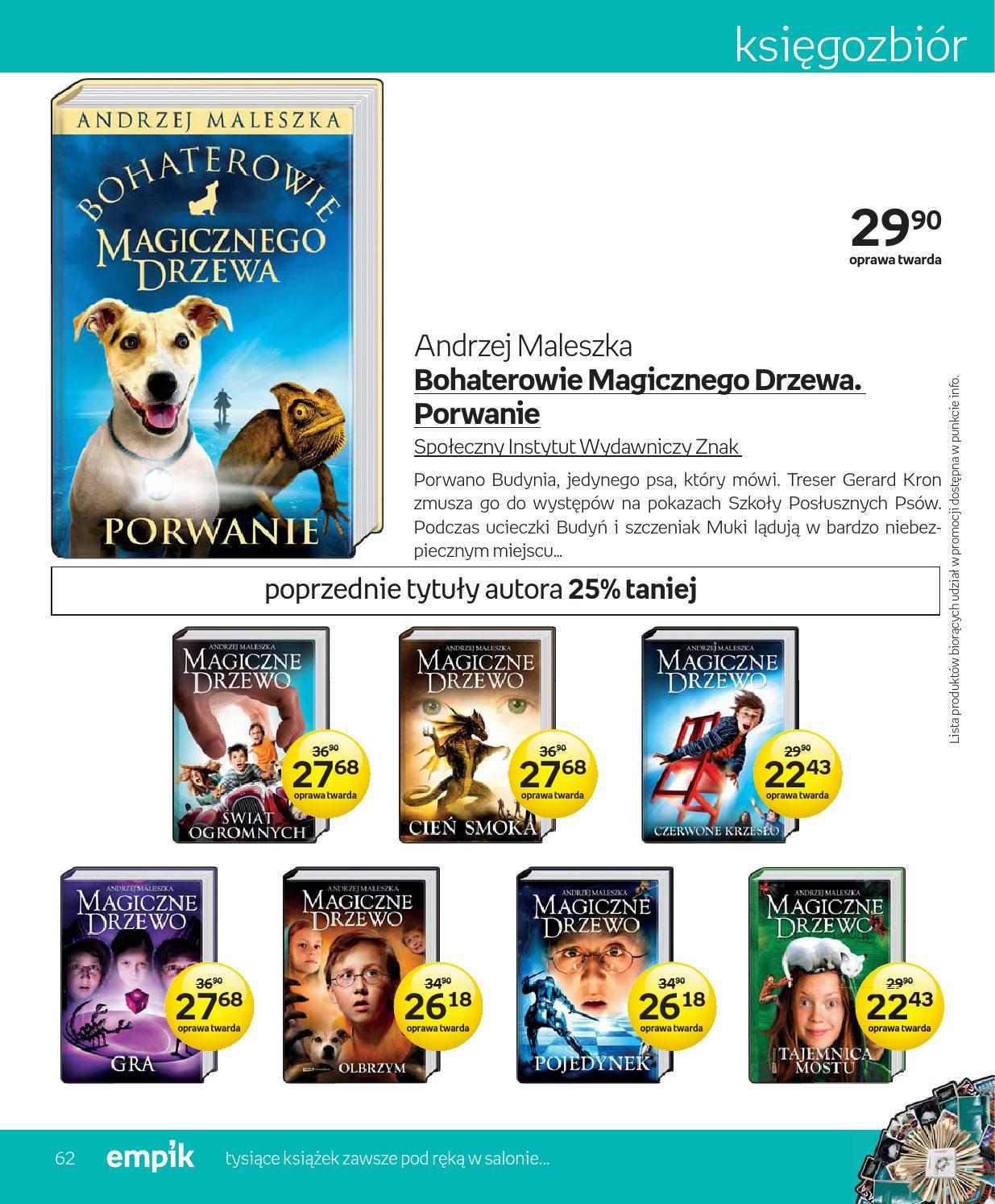 Gazetka promocyjna empik str. 62