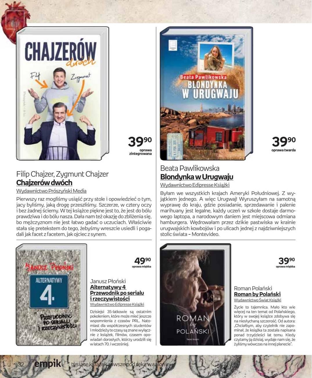 Gazetka promocyjna empik str. 32