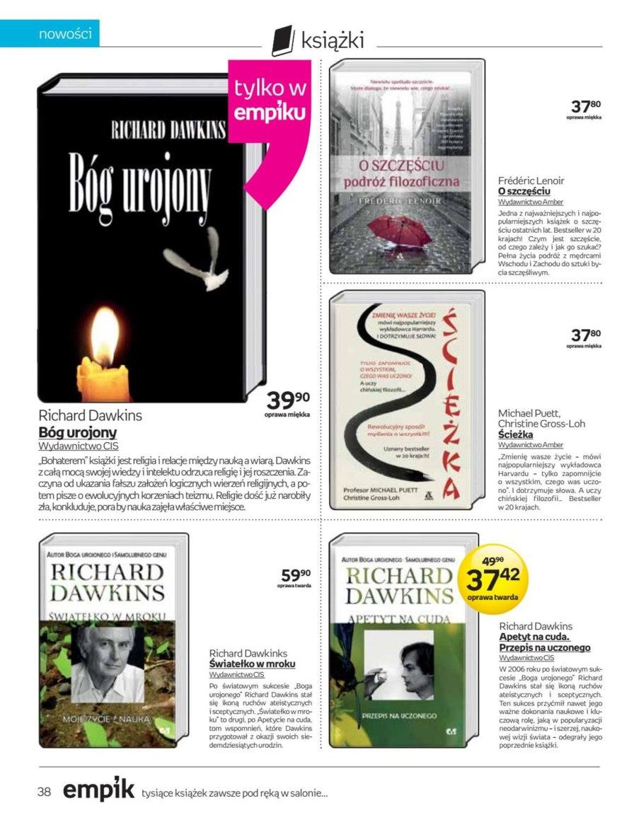 Gazetka promocyjna empik str. 38