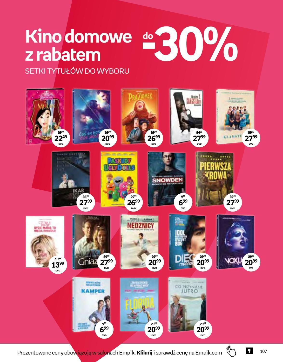 Gazetka promocyjna empik str. 107