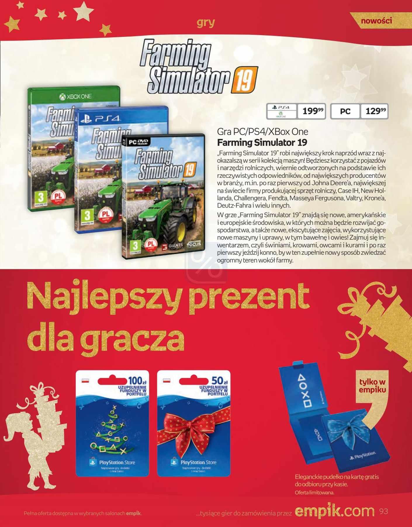 Gazetka promocyjna empik str. 93