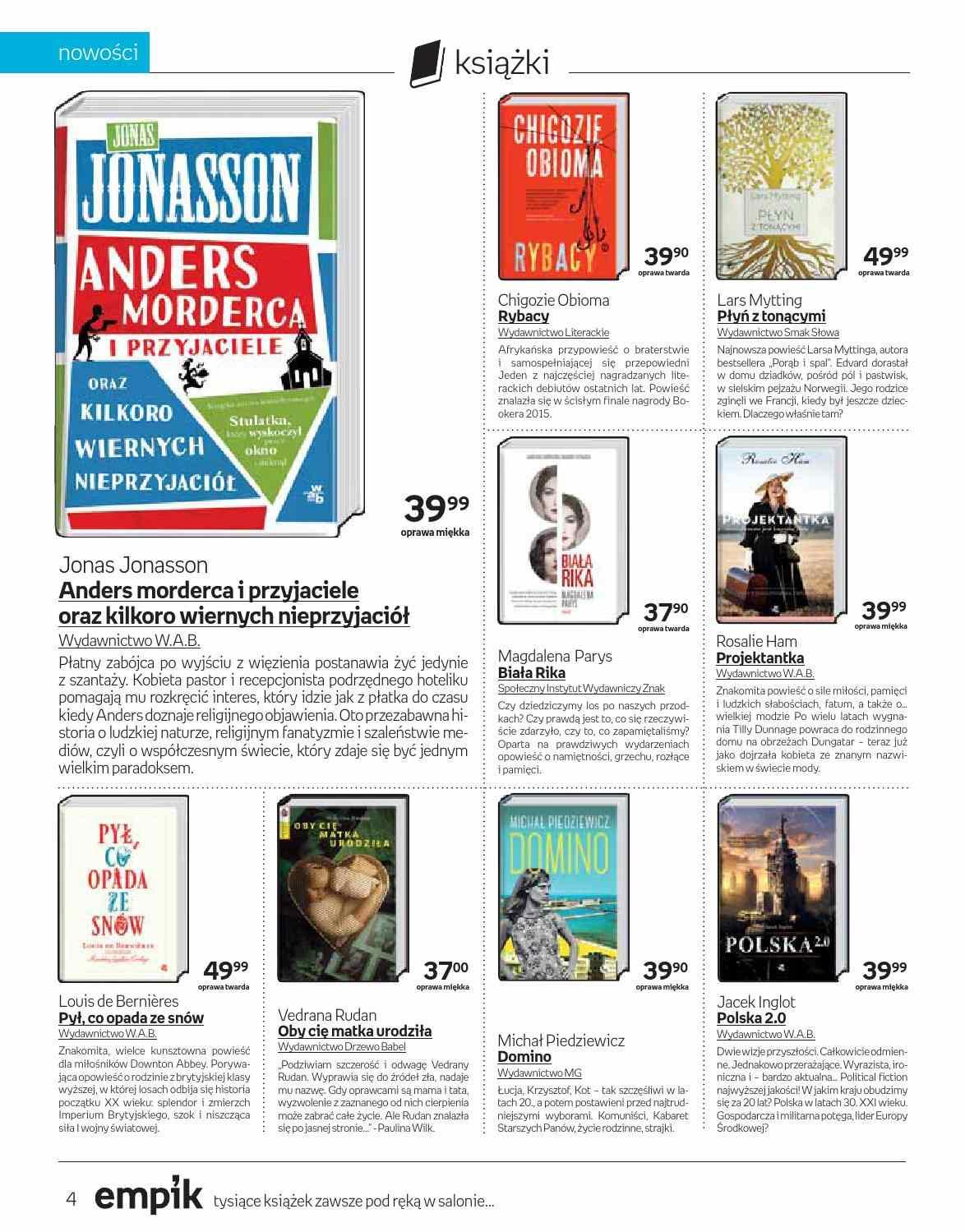 Gazetka promocyjna empik str. 4