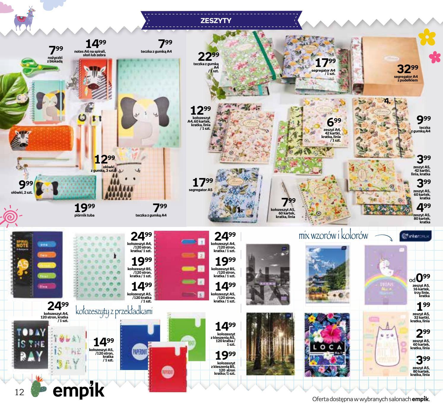 Gazetka promocyjna empik str. 12
