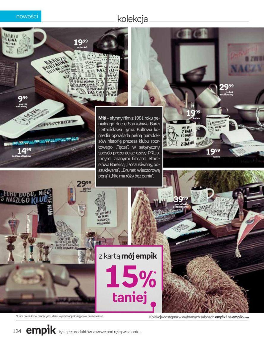 Gazetka promocyjna empik str. 124