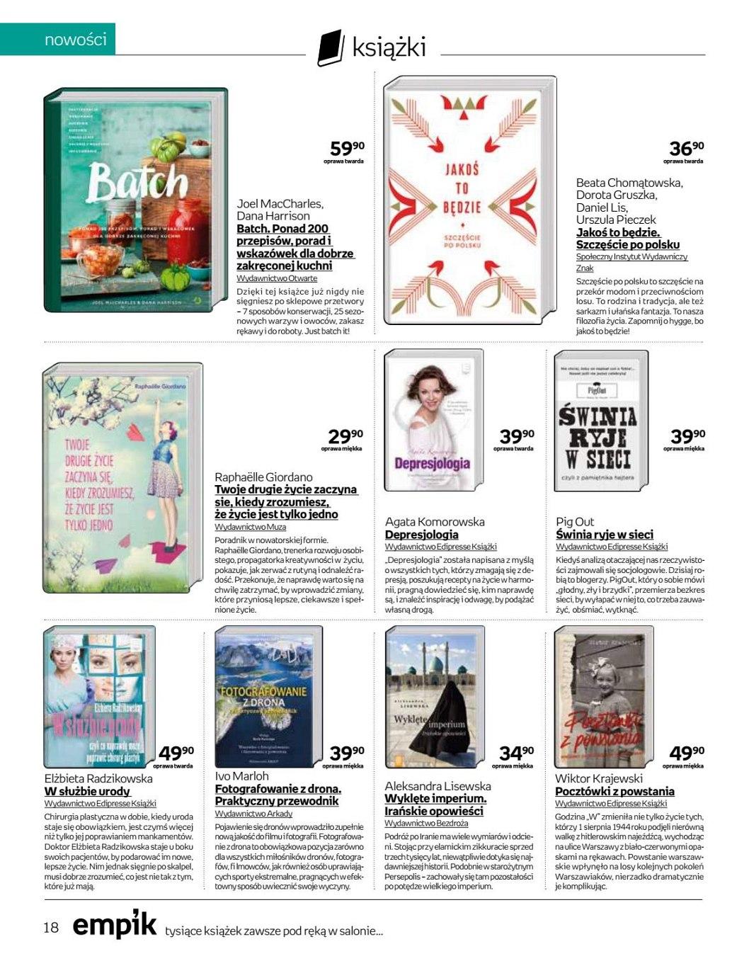Gazetka promocyjna empik str. 18