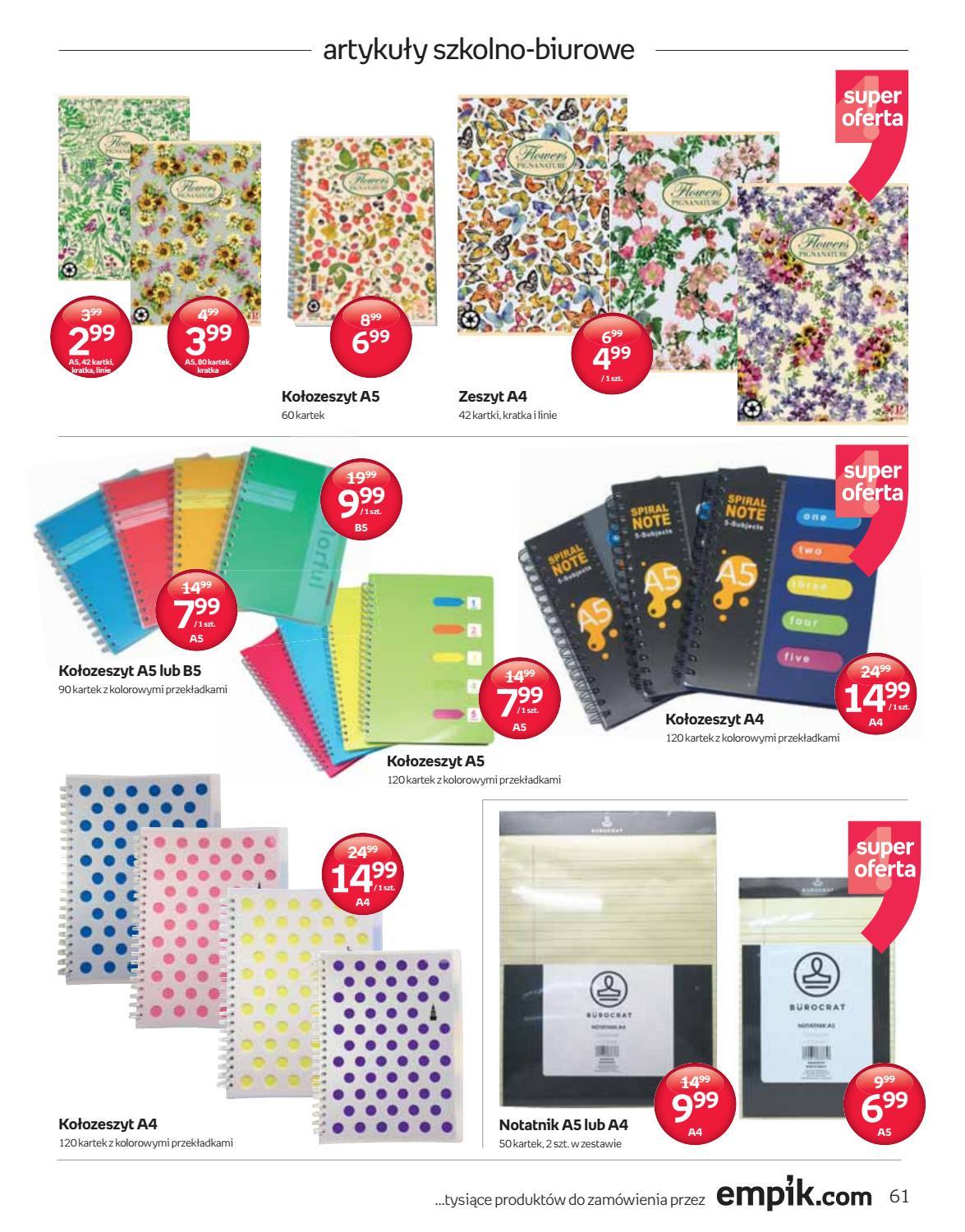 Gazetka promocyjna empik str. 61