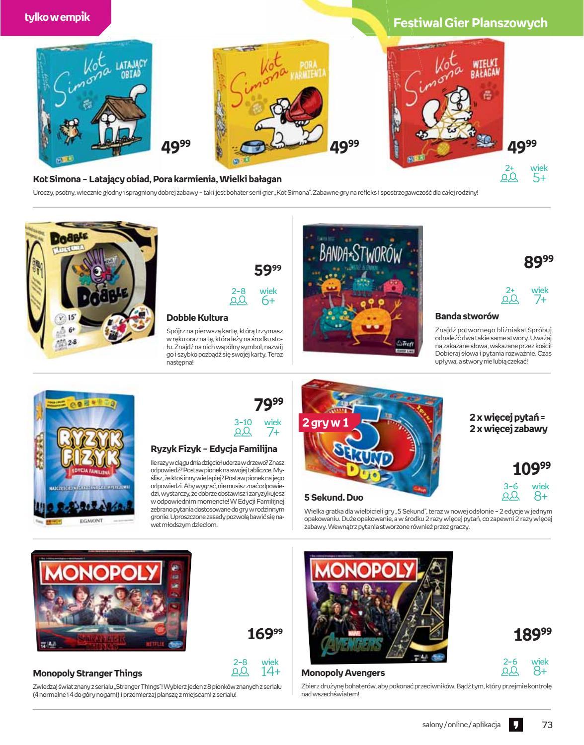 Gazetka promocyjna empik str. 73