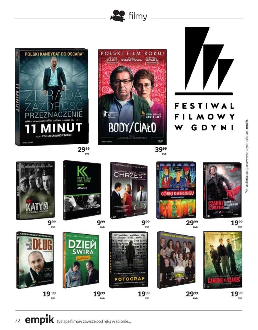 Gazetka promocyjna empik str. 72