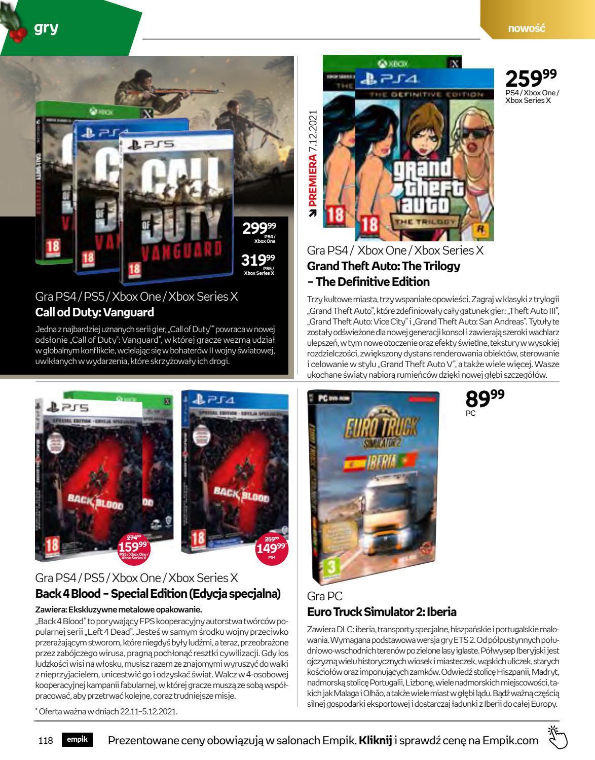 Gazetka promocyjna empik str. 118