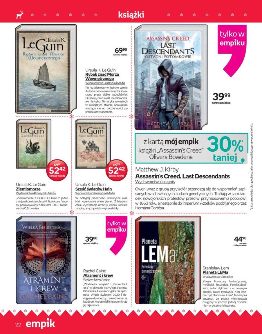 Gazetka promocyjna empik str. 22