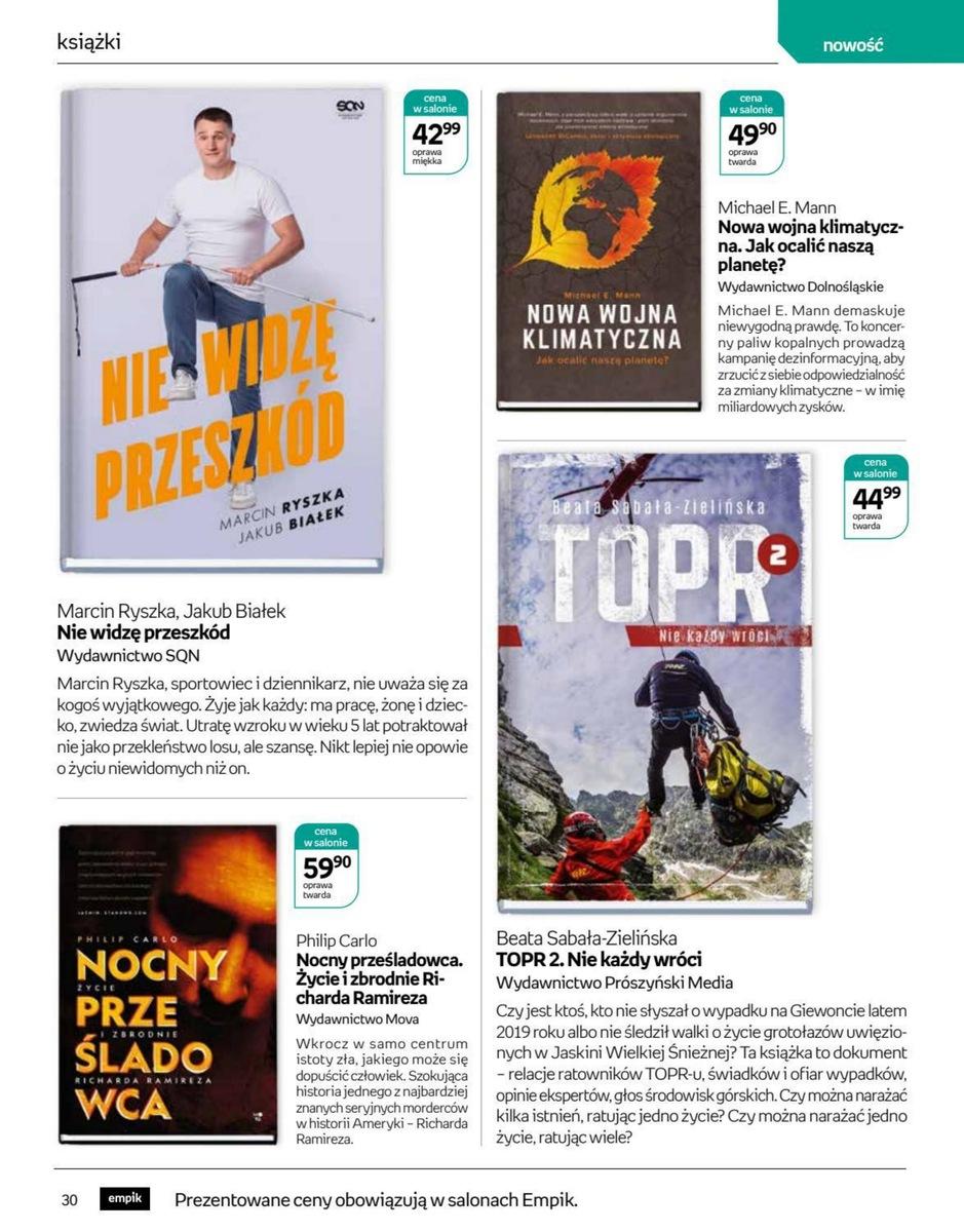 Gazetka promocyjna empik str. 30
