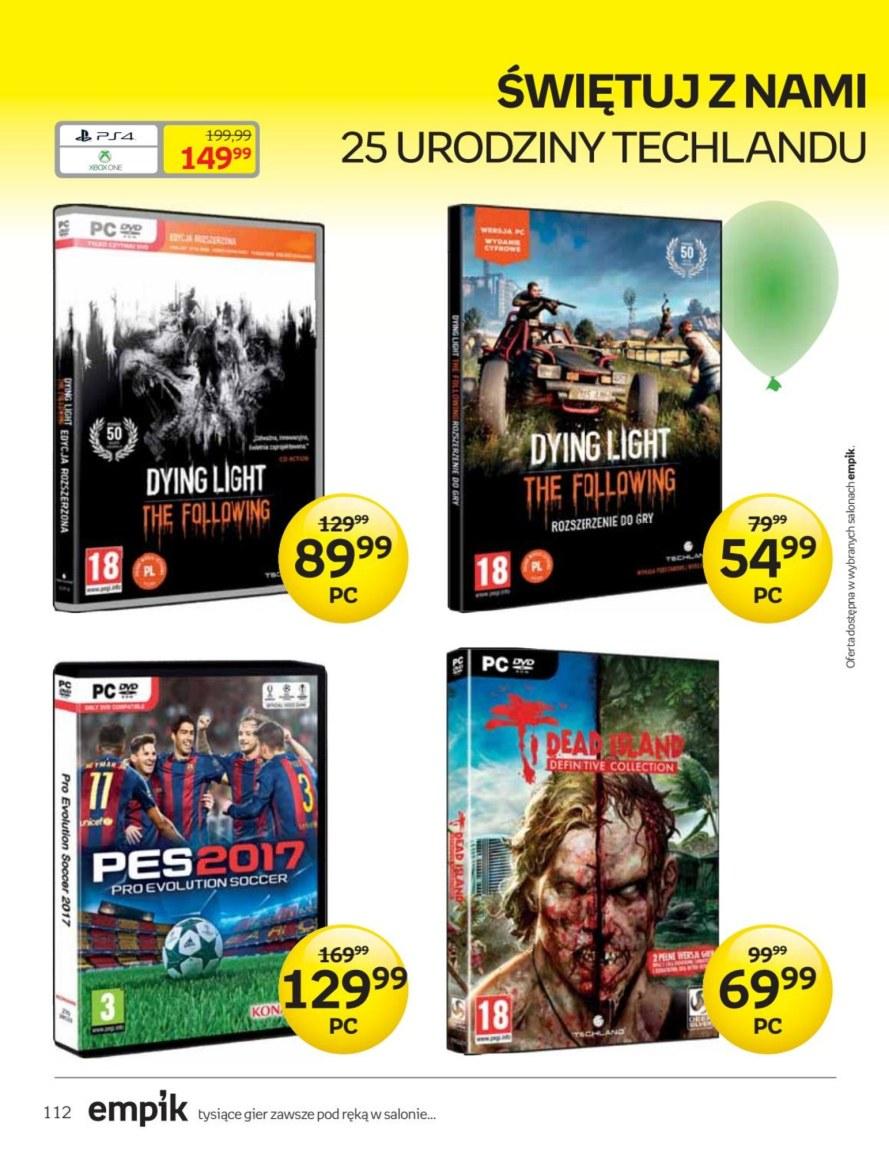 Gazetka promocyjna empik str. 112