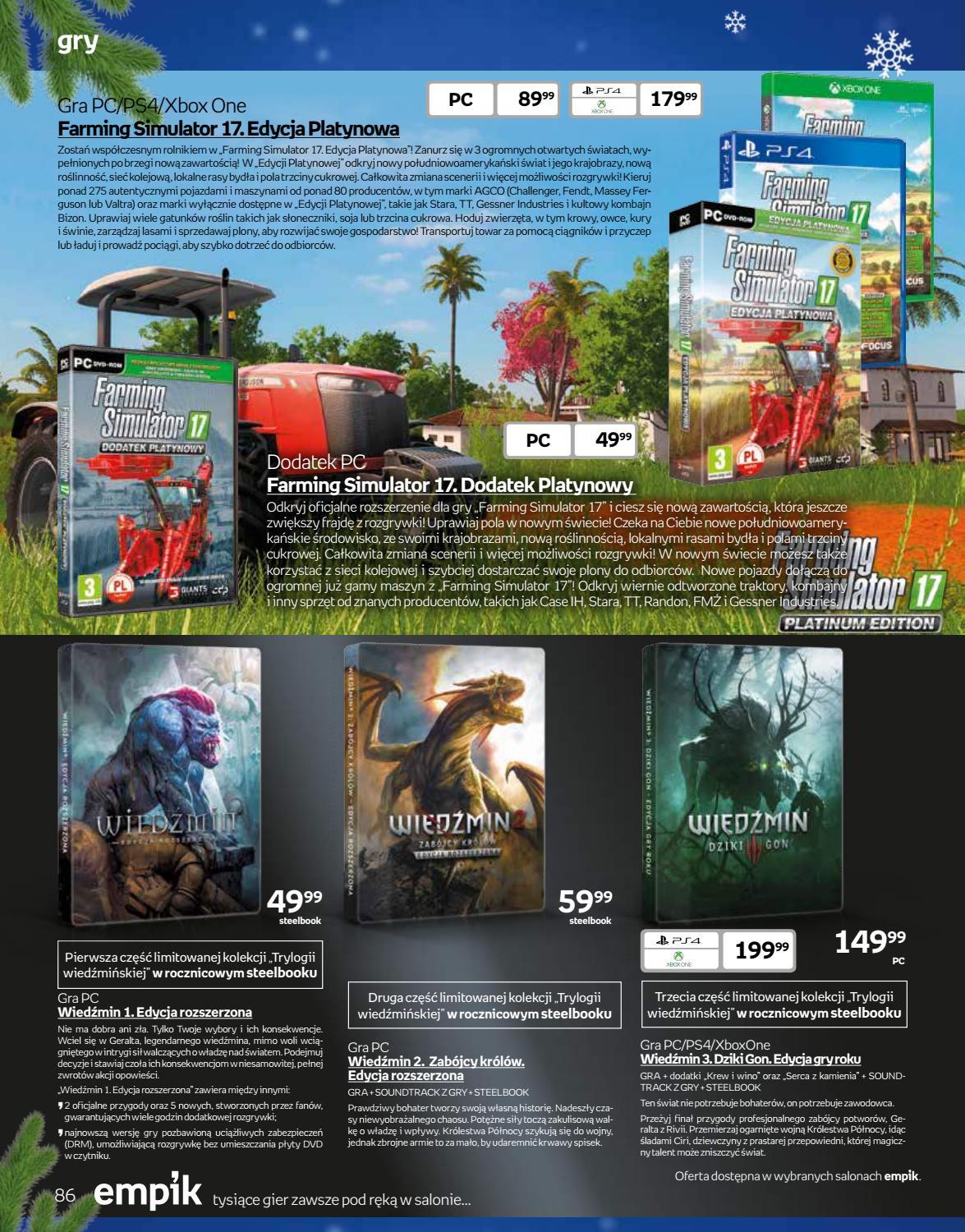 Gazetka promocyjna empik str. 86