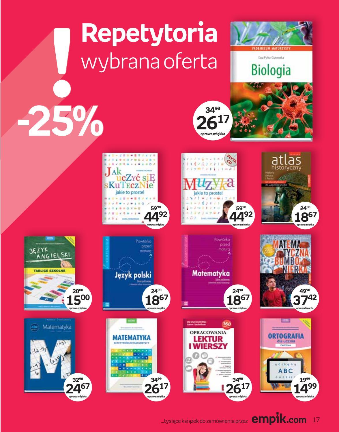 Gazetka promocyjna empik str. 17