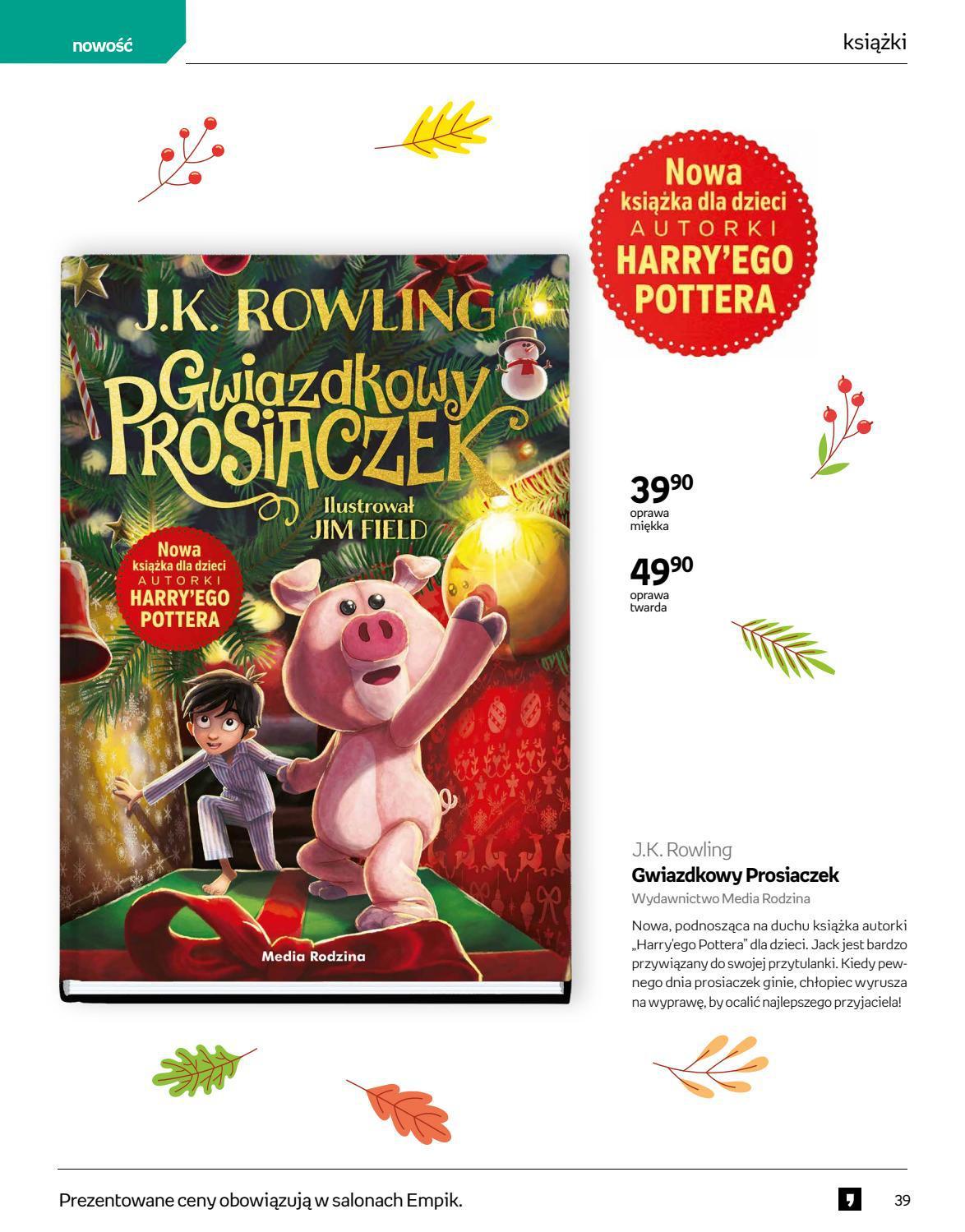 Gazetka promocyjna empik str. 39