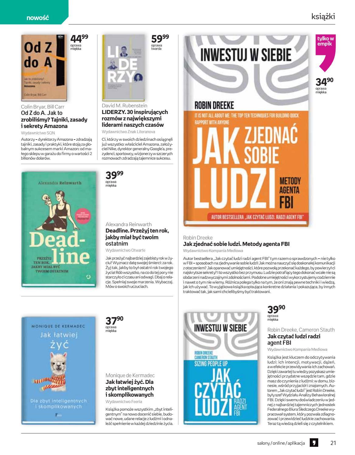 Gazetka promocyjna empik str. 21