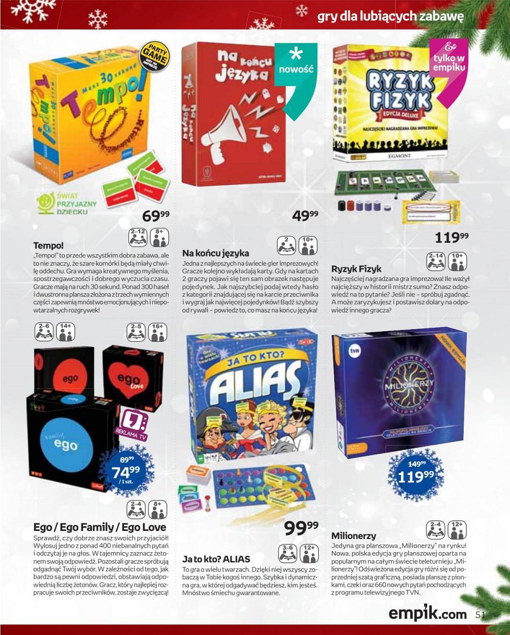 Gazetka promocyjna empik str. 51