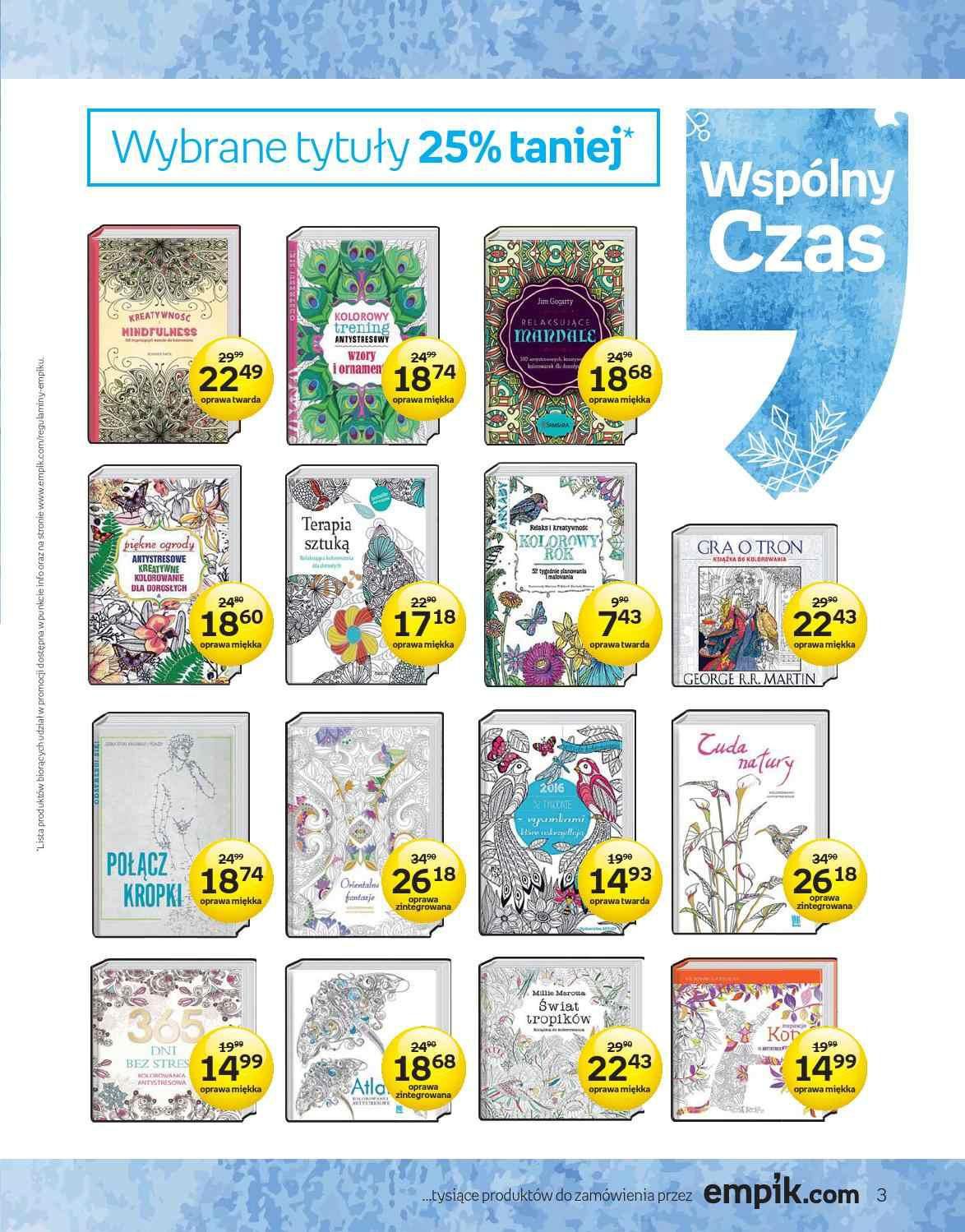 Gazetka promocyjna empik str. 3
